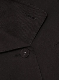 Yasmin Cotton Cropped Trench Coat