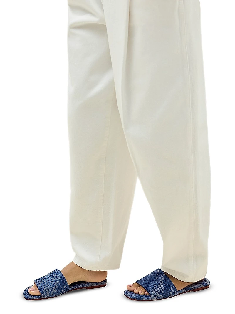 St. Barths Watercolor Slide Sandals