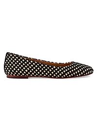 Nomad Raffia Ballet Flats