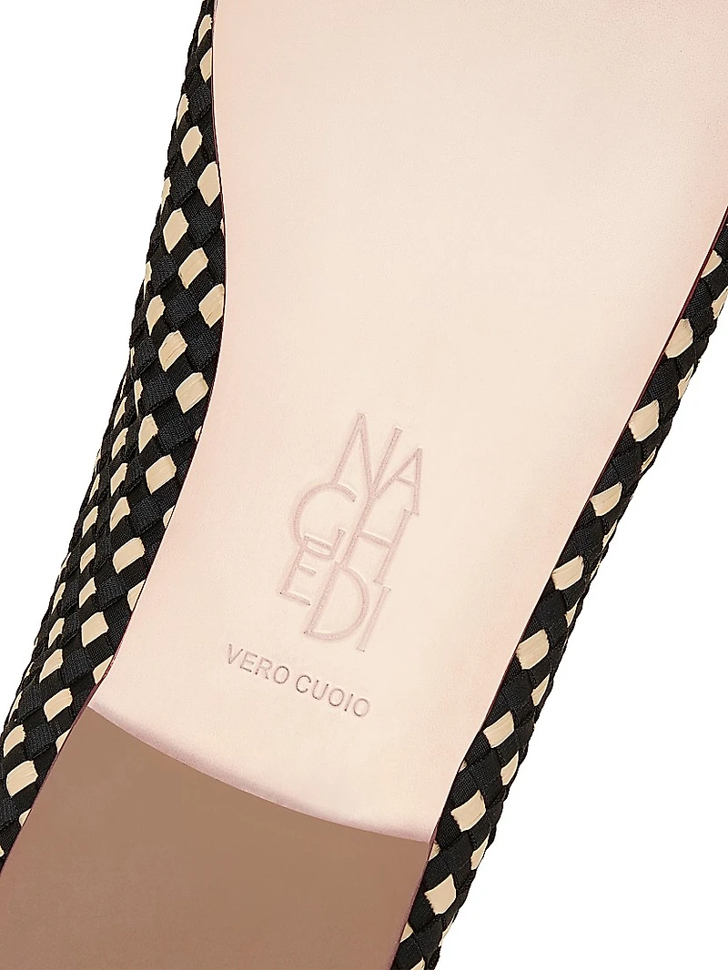 Nomad Raffia Ballet Flats