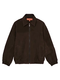 Rally Oversized Suede Jacket