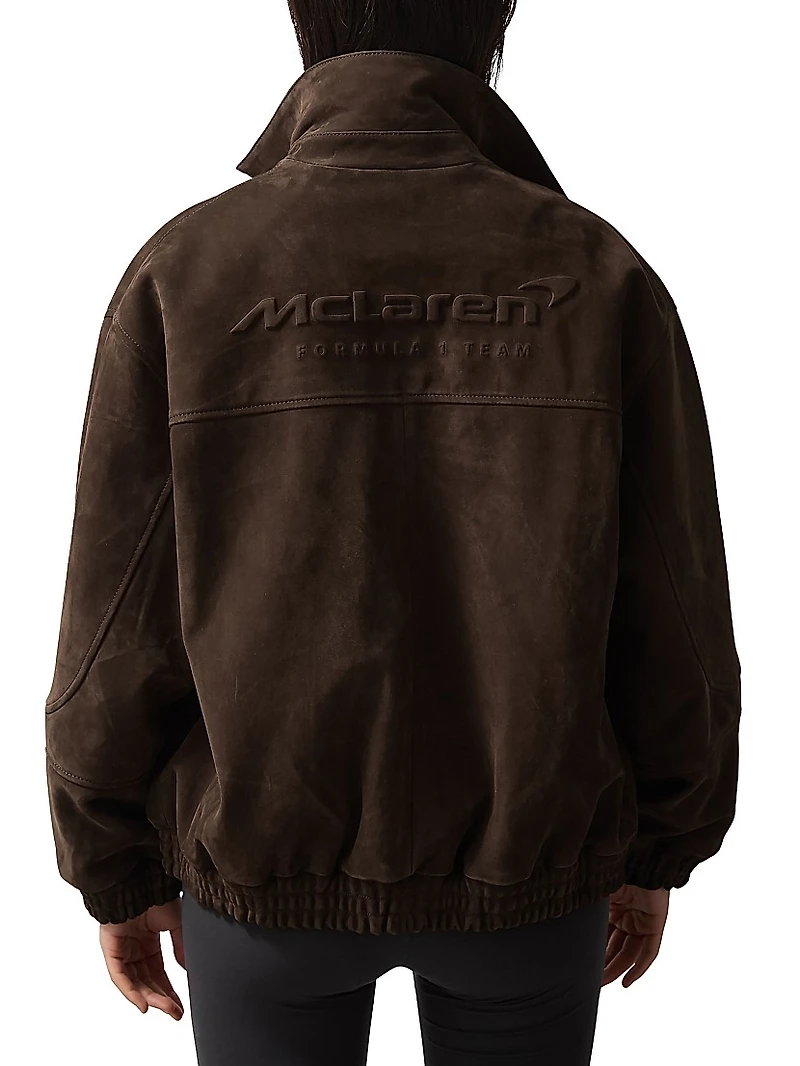 Rally Oversized Suede Jacket