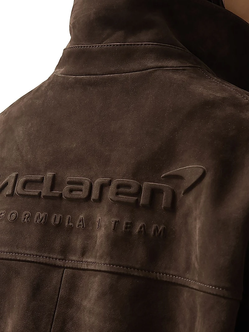 Rally Oversized Suede Jacket