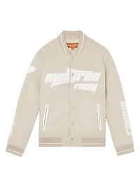 Reiss x McLaren F1 Team Racing Varsity Bomber Jacket