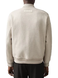 Reiss x McLaren F1 Team Racing Varsity Bomber Jacket