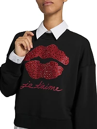 Je Taime Justina Layered Sweater