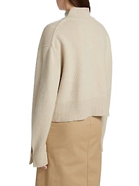The Rowe Cropped Cashmere Sweater
