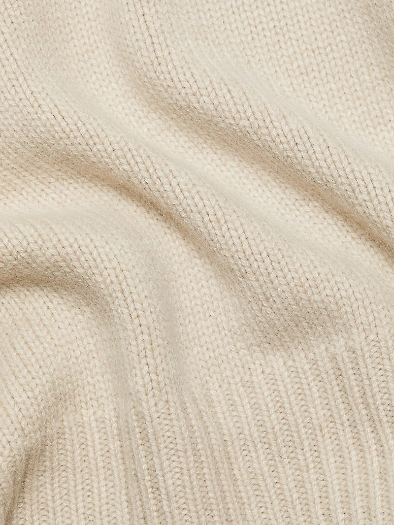 The Rowe Cropped Cashmere Sweater