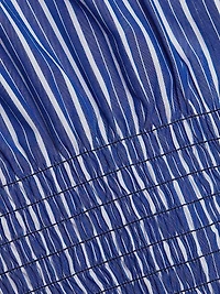 The Harte Smocked Cotton Shirt