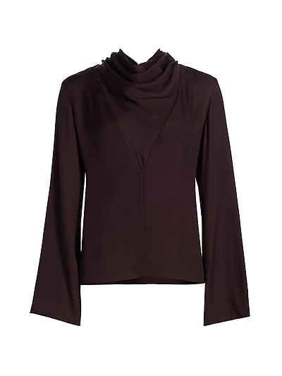 Isla Cowlneck Blouse