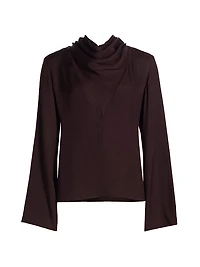 Isla Cowlneck Blouse