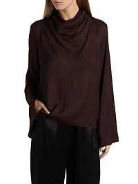 Isla Cowlneck Blouse