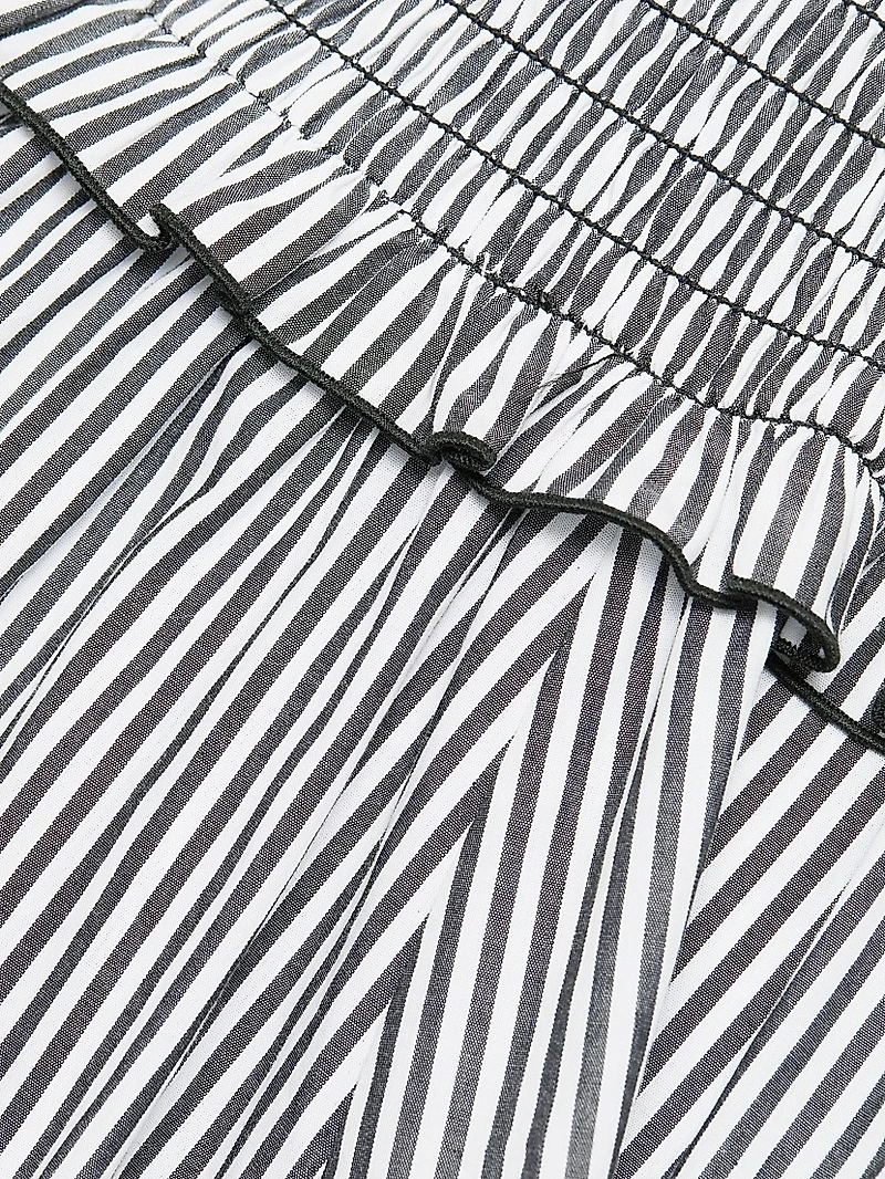 The Josie Smocked Cotton Midi-Dress