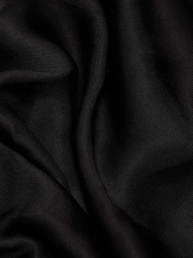 The Malone Lace-Trim Gown