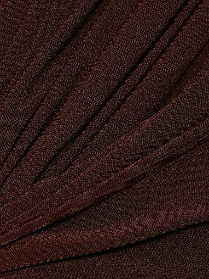 The Serena Cinched Knit Jesery Maxi Dress