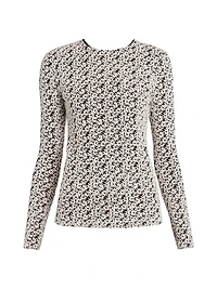 Soline Floral Long-Sleeve Top