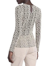 Soline Floral Long-Sleeve Top