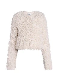 Fedra Alpaca-Blend Cardigan