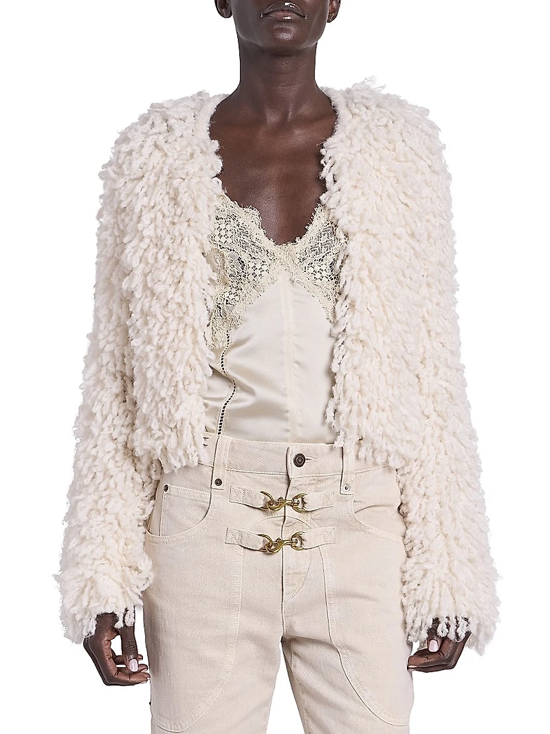 Fedra Alpaca-Blend Cardigan