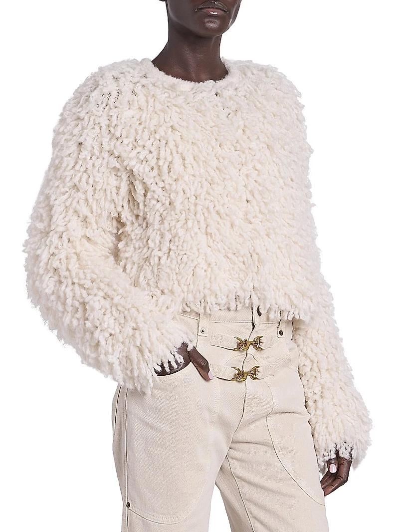 Fedra Alpaca-Blend Cardigan