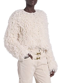 Fedra Alpaca-Blend Cardigan