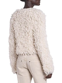 Fedra Alpaca-Blend Cardigan