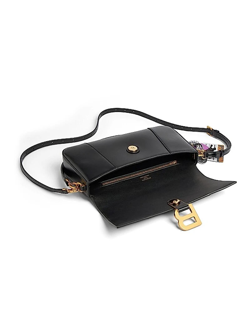 Hourglass Medium Sling Shoulder Bag with Charms