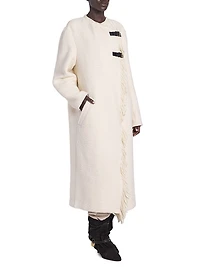 Gameia Cotton-Linen Longline Coat