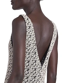 Sonia Floral Cotton-Blend Maxi Dress