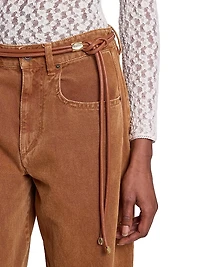 Oriane Cotton Relaxed-Fit Jeans