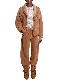 Oriane Cotton Relaxed-Fit Jeans