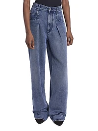 Rodayna Denim Straight Jeans