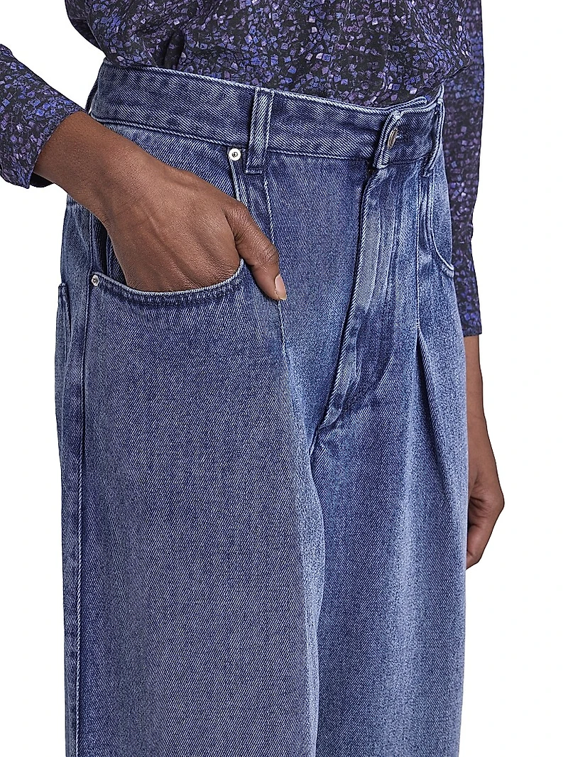 Rodayna Denim Straight Jeans