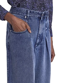 Rodayna Denim Straight Jeans