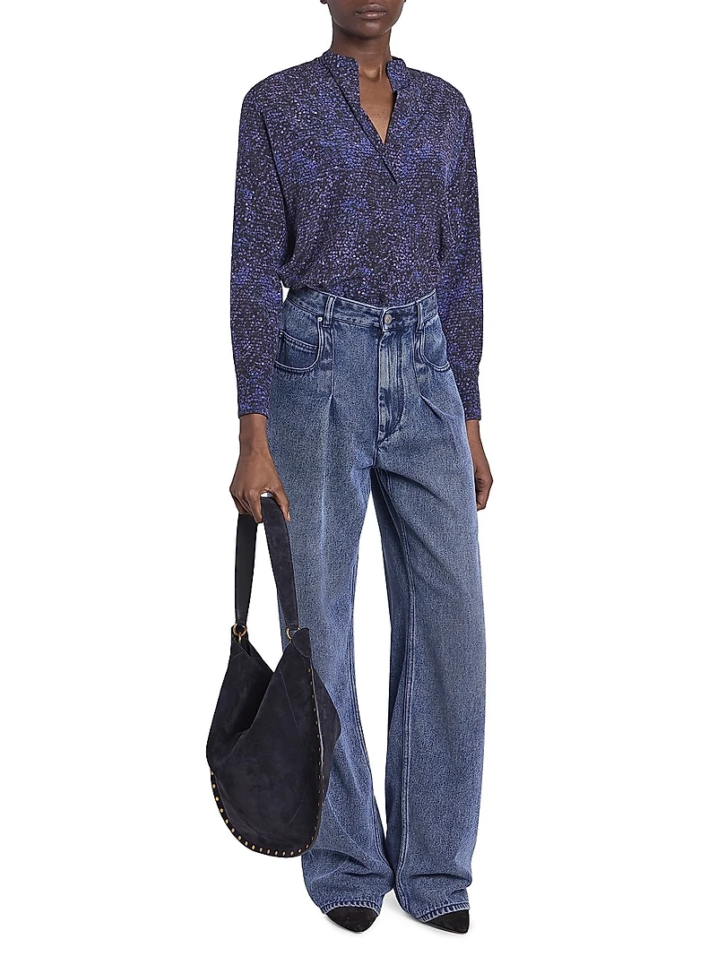 Rodayna Denim Straight Jeans