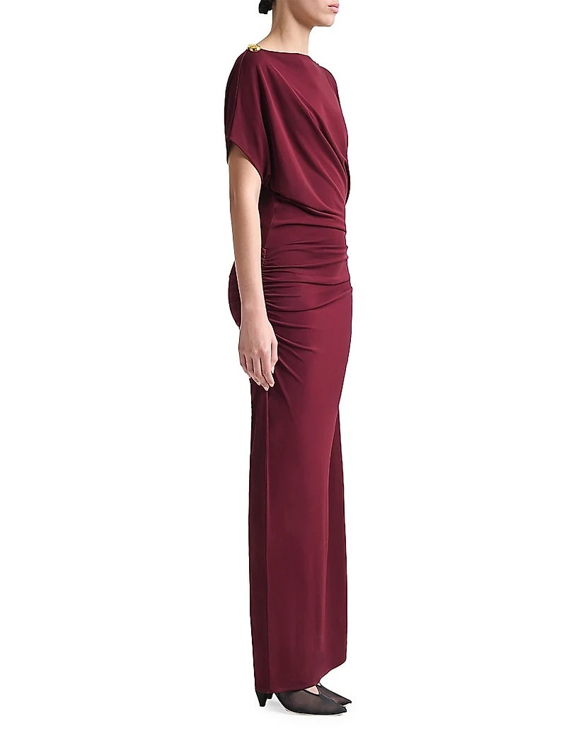 Brina Draped Gown