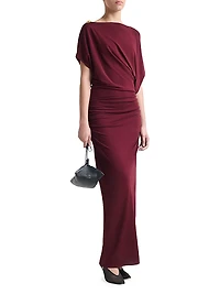 Brina Draped Gown