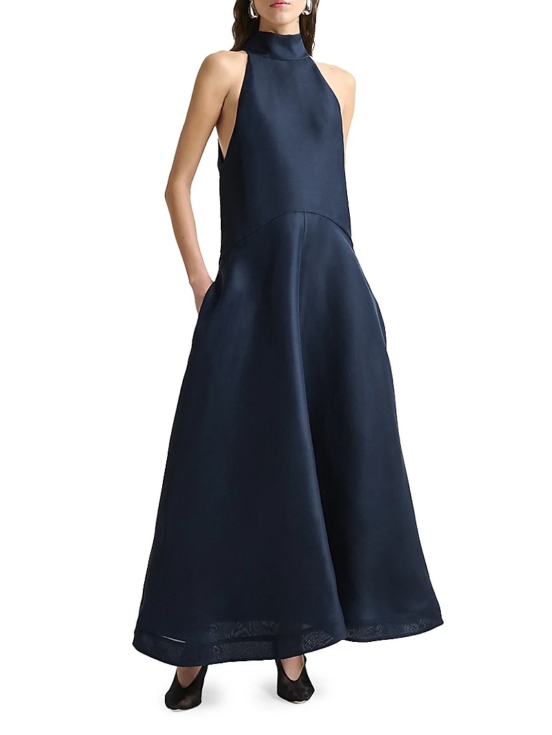 Becca Halter A-Line Gown