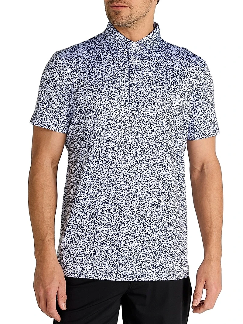 Pierre Floral Polo Shirt