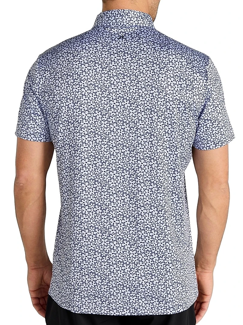 Pierre Floral Polo Shirt