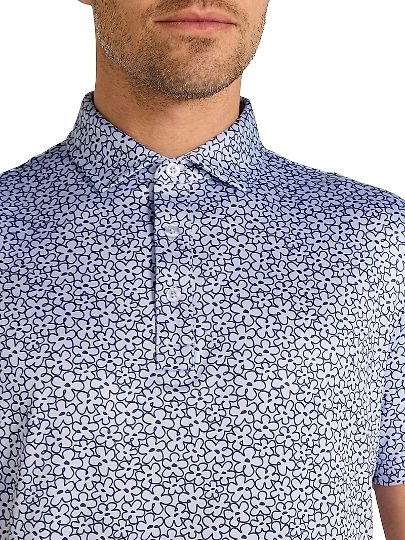 Pierre Floral Polo Shirt