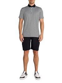 Graine Geometric Polo Shirt