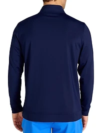 Serves Stretch-Knit Quarter-Zip Top