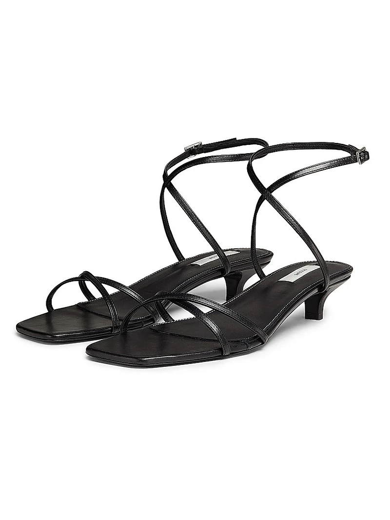Crossover 35MM Leather Sandals