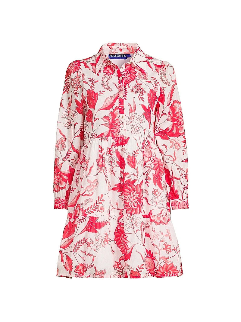 Romy Floral Cotton Minidress