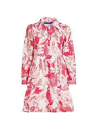 Romy Floral Cotton Minidress