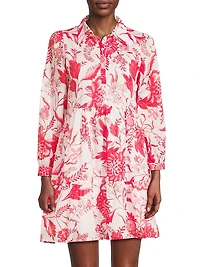 Romy Floral Cotton Minidress