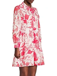 Romy Floral Cotton Minidress