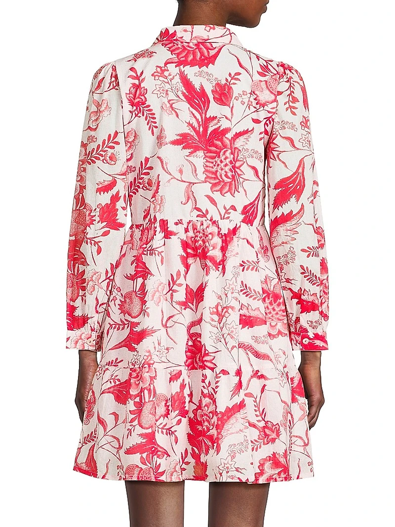 Romy Floral Cotton Minidress