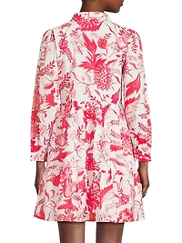 Romy Floral Cotton Minidress